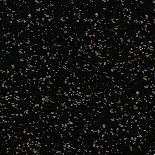 American Floor Mats 1/4in (7mm) Thick 10% Mocha 4' x 45' Heavy Duty Rubber Rolls, Protective Exercise Mats, Home Gym Rubber Flooring