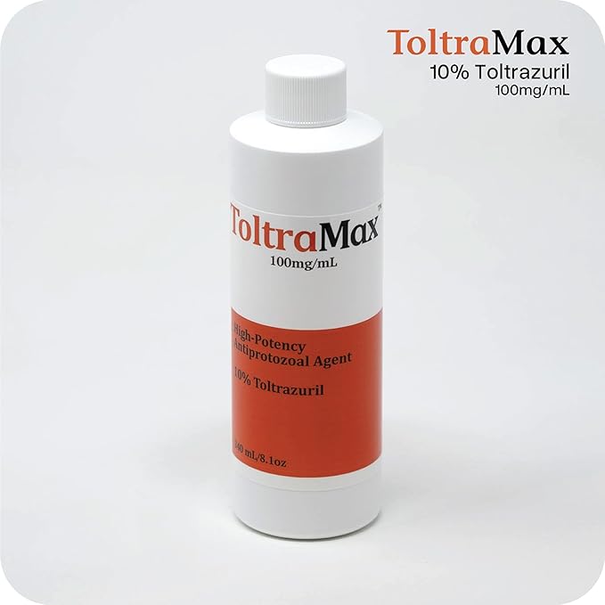 Toltrazuril 10.0% for Horses, Dogs, Cats, 60mL/2 Ounce, for Non-Food Chain Animals, Alfalfa