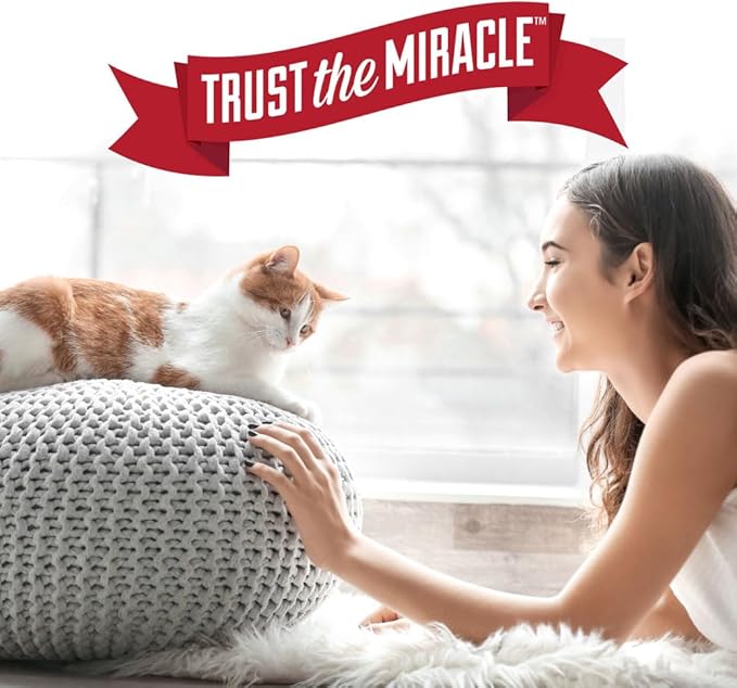 Nature’s Miracle® Advanced Stain & Odor Eliminator, 128 fl oz, Fresh Scent, Severe Mess Enzymatic Formula for Tough Pet Messes