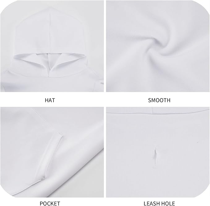 Xmas Tree Reindeer Ginger Cookie Hoodie,Christmas Cosplay Dog Clothes with Pocket and Hat Winter Clothes Sweaters XXX-Large