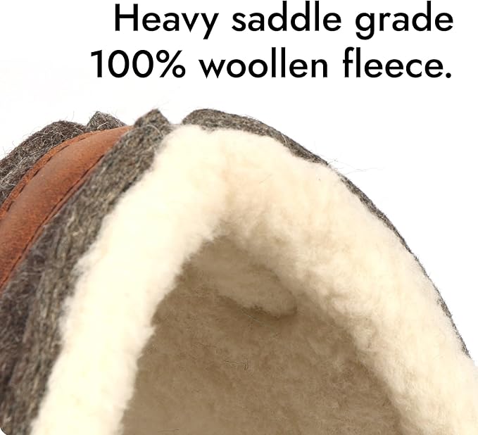 BLACK HOOF Steam Pressed Merino Wool Felt Contoured Pad with Heavy Saddle Grade 100% Woolen Fleece Bottom 1 Inch Thick