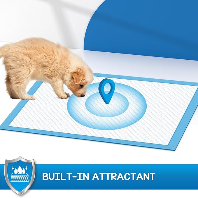 CROCI Dog Pee Pads 36x36in Extra Large, Wee Wee Pads for Dogs Super Absorbent Up to 10 Cups, Disposable (30 Counts)