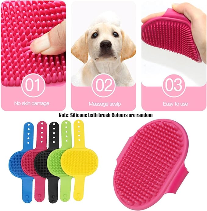 Adjustable Multifunctional Anti-Bite Shower net Bag,Cat Grooming Mesh Bag, Cat Bathing Bag,Cat Bath Brush and Cat Nail Clipper