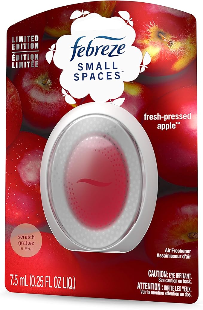 Febreze Small Spaces Fresh Pressed Apple Air Freshener - 0.25 fl oz