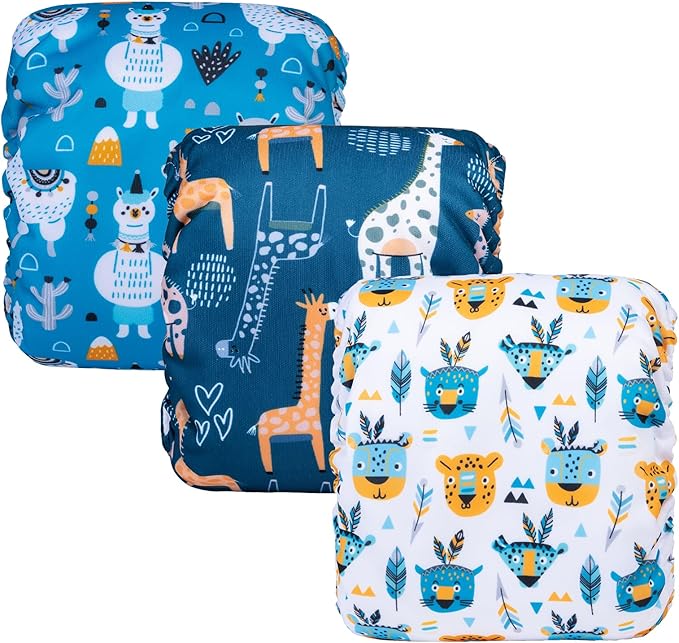 CuteBone Dog Diapers Male Washable Belly Band for Male Dogs Wraps 3pcs a Pack DM43XS