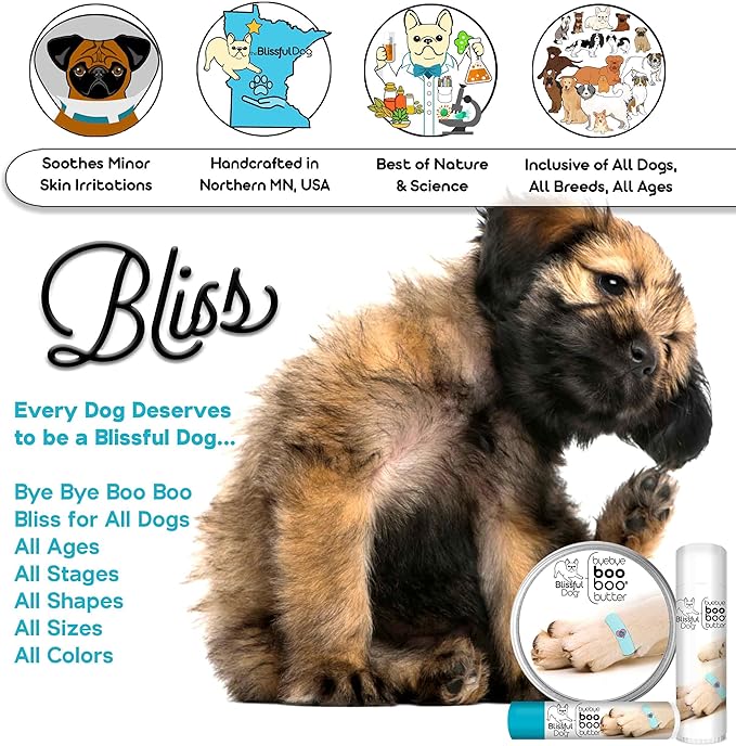 The Blissful Dog Belgian Malinois Boo Butter, .15 oz