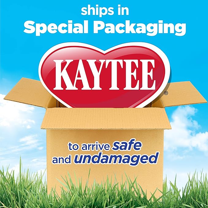 Kaytee Timothy Hay Plus Spearmint/Marigold/Carrot 3 Flavor Variety Pack for Pet Guinea Pigs, Rabbits & Other Small Animals, 60 Ounce (Pack of 1)