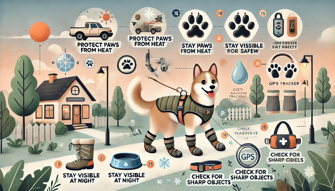 Paw Protection and Outdoor Safety: A Practical Guide for Daily Walks