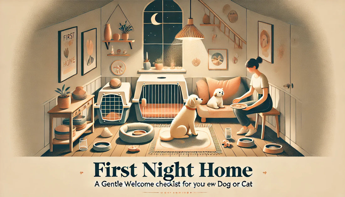 First Night Home: A Gentle Welcome Checklist for Your New Dog or Cat