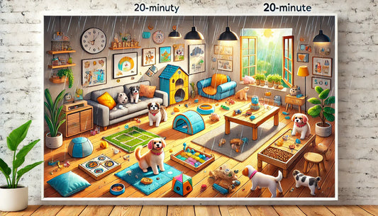 Rainy Day Indoor Enrichment Reset for Dogs: A 20-Minute “Adventure at Home”