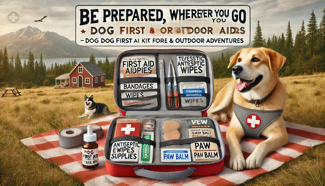Be Prepared, Wherever You Go — Dog First Aid Kit for Home & Outdoor Adventures