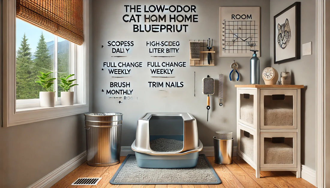 The Low-Odor Cat Home Blueprint: Litter Setup + Grooming Routine That Stays Consistent