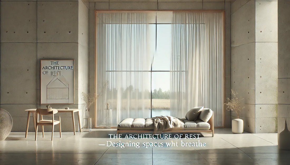 The Architecture of Rest — Designing Spaces That Breathe