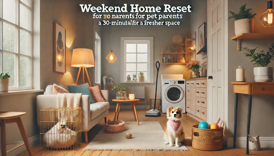 Weekend Home Reset for Pet Parents: A 30-Minute Ritual for a Fresher Space