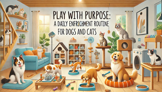 Play With Purpose: A Daily Enrichment Routine for Dogs and Cats
