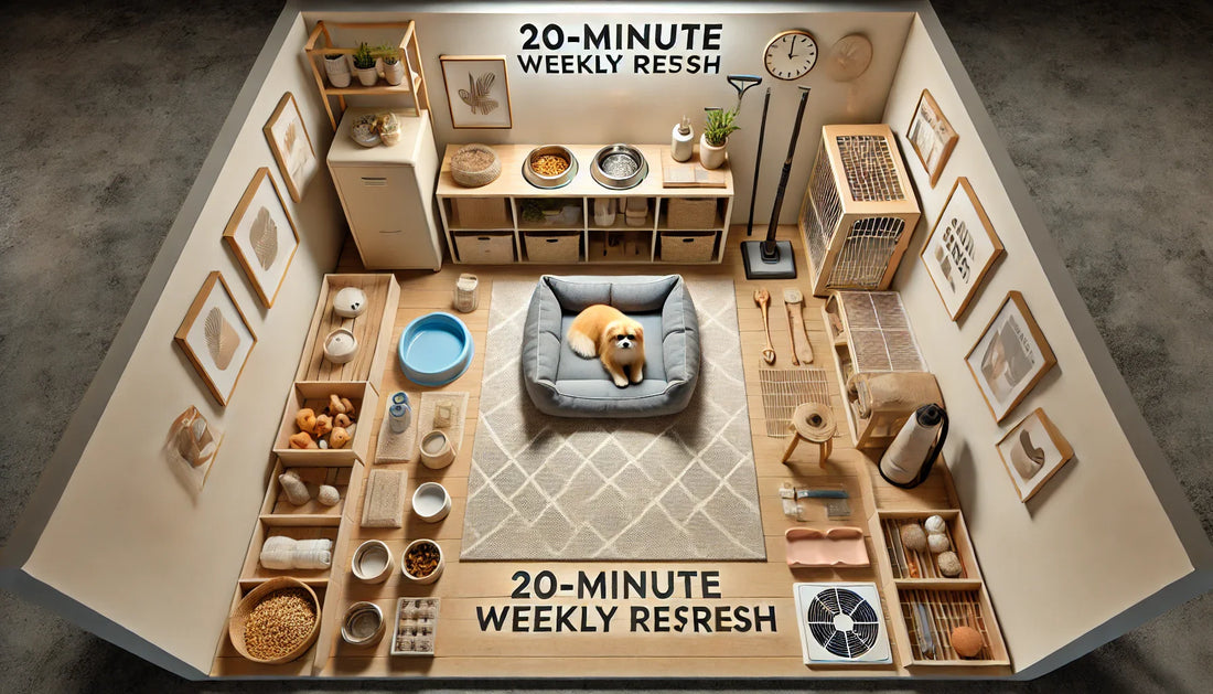 Weekly Pet Space Refresh: 20-Minute Clean & Care Reset