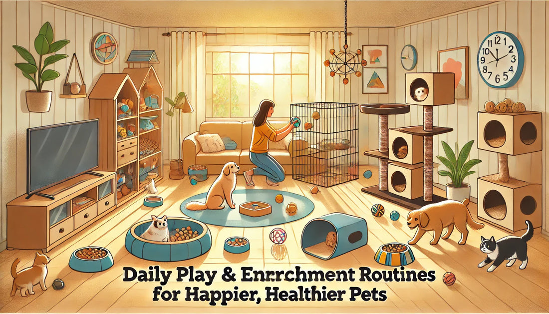 Daily Play & Enrichment Routines for Happier, Healthier Pets