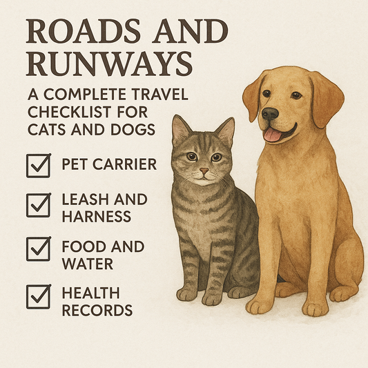 Roads and Runways: A Complete Travel Checklist for Cats and Dogs