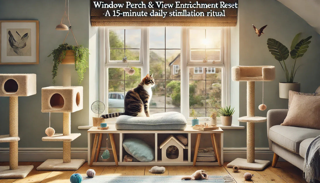 Window Perch & View Enrichment Reset: A 15-Minute Daily Stimulation Ritual
