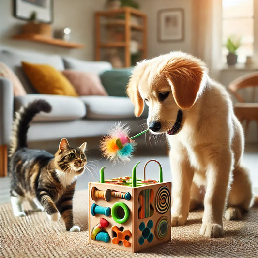 The Enrichment Playbook: Interactive Toys, Rotations & Boredom Busters (Dogs + Cats) | PawClaws Corner