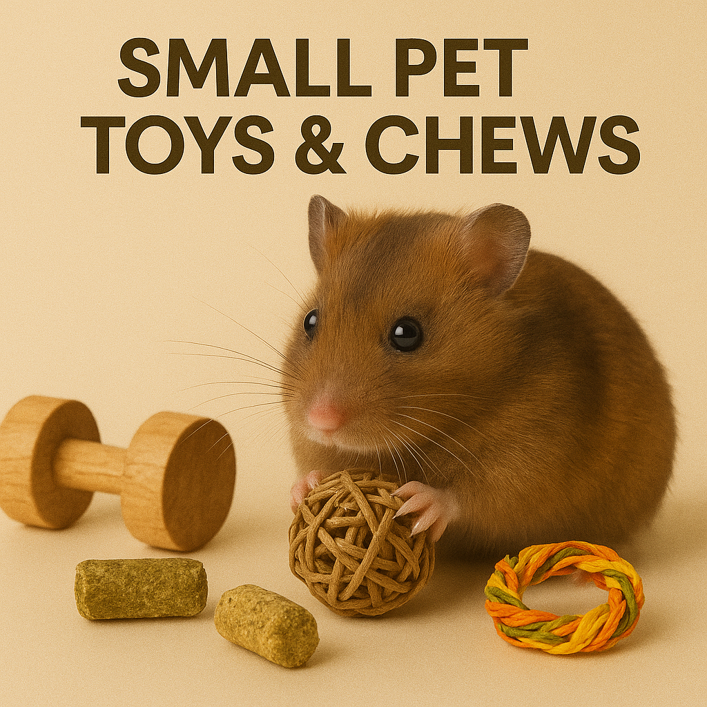 Small Pet Toys & Chews