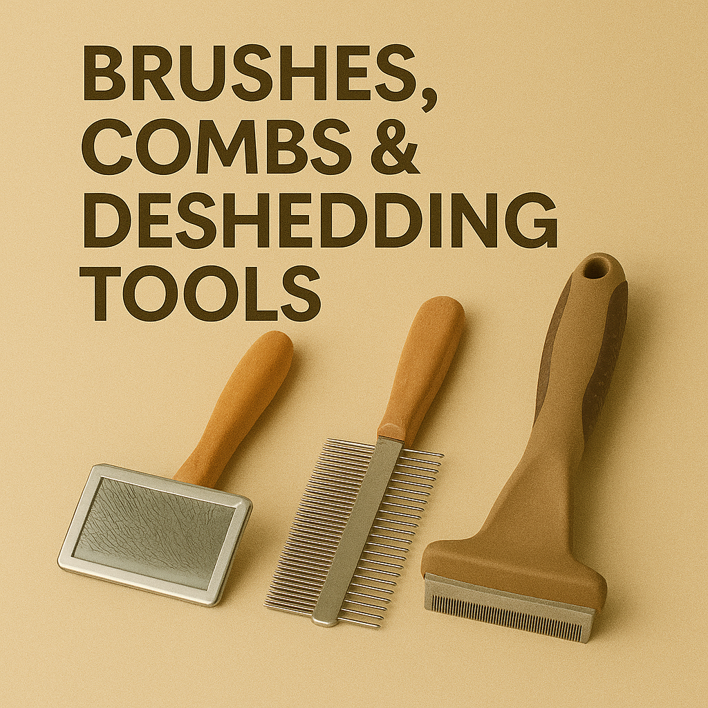 Brushes, Combs & Deshedding Tools