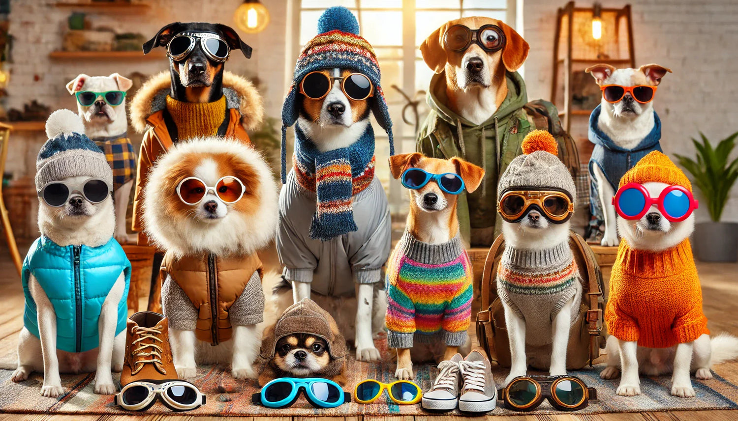 Dog Apparel, Goggles & Accessories