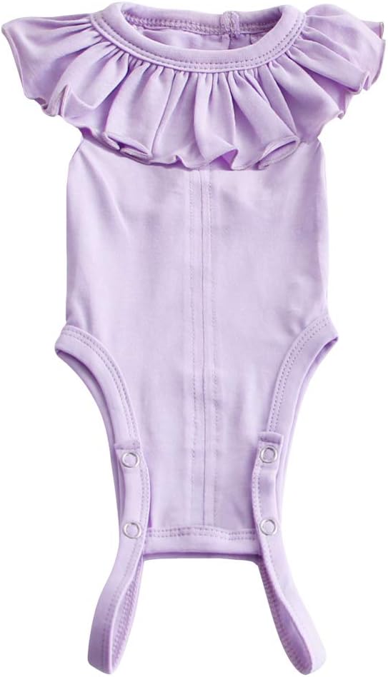 Cat Recovery Suit for Abdominal Wounds and Skin Diseases, Breathable Surgical Recovery Shirt After Surgery Wear Anti Licking Wounds,E-Collar Alternative for Cats Pet Kitten(RSC01-purple-l)