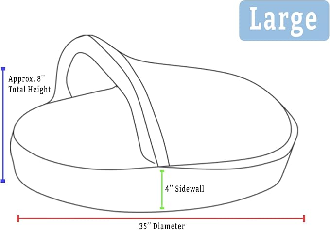 Snoozer Luxury Cozy Cave Dog Bed - Indoor Dog Bed with Cover Cave, Covered Calming Burrow for Small & Medium Sized Pets with Blanket Attached, Enclosed, Washable - Large, Merlin Linen