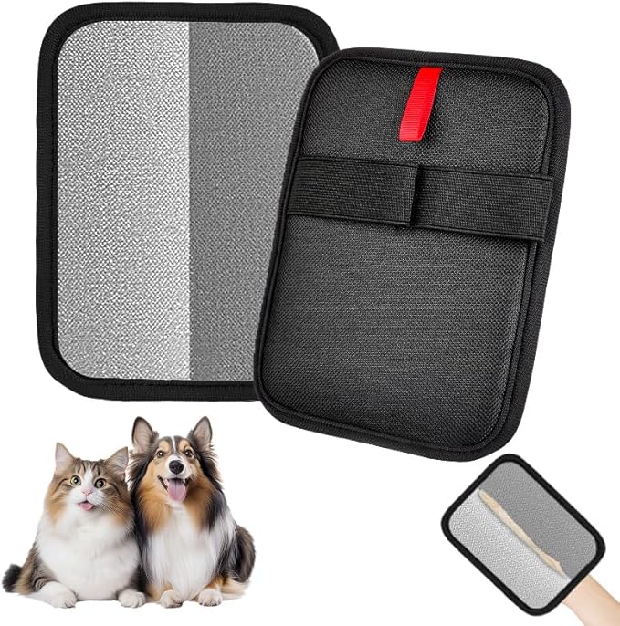 Pet Hair Remover, electrostatic pet Hair Removal Gloves, cat and Dog pet Hair Removal Tools, Suitable for Bed Sheets, Blankets, Clothes, Sofas, Multi-Functional Beauty Gloves -1 Piece