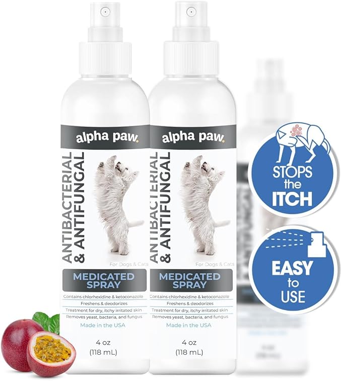 Smiling Paws Pets Advanced Spray for Cats & Dogs Spray 4oz - 2 Pack