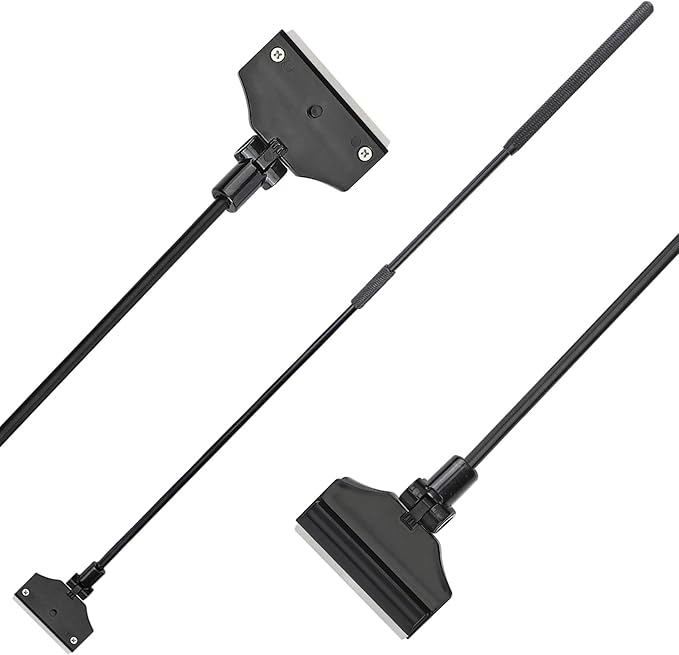 Aquarium Algae Scraper,Aquarium Glass Cleaner,Fish Tank Cleaner, Aquarium Scraper with 10 Blades,26 Inch.