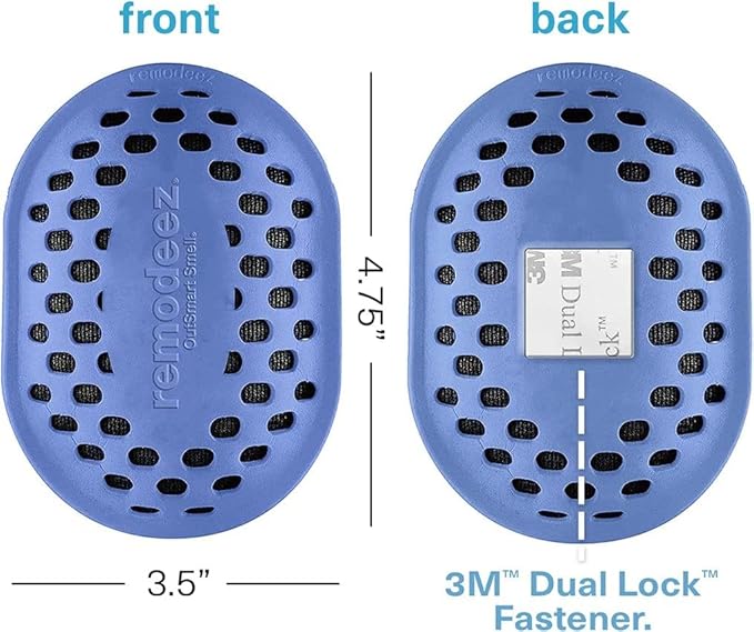 Remodeez Litter Box Deodorizer and Cat Odor Trapper, Made From Natural Renewable Coconut Shell Charcoal, Natural Air Fresheners, Odor Absorber - 2PACK
