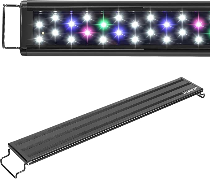 AQUANEAT LED Aquarium Light Full Spectrum for 30 Inch to 38 Inch Fish Tank Light Fresh Water