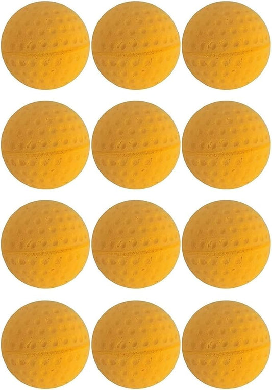 Cat Golf Balls for Indoor Cats Toy Ball Kitten Toys Interactive Cat Ball Sponge Foam Sponge Soccer Balls (Yellow)