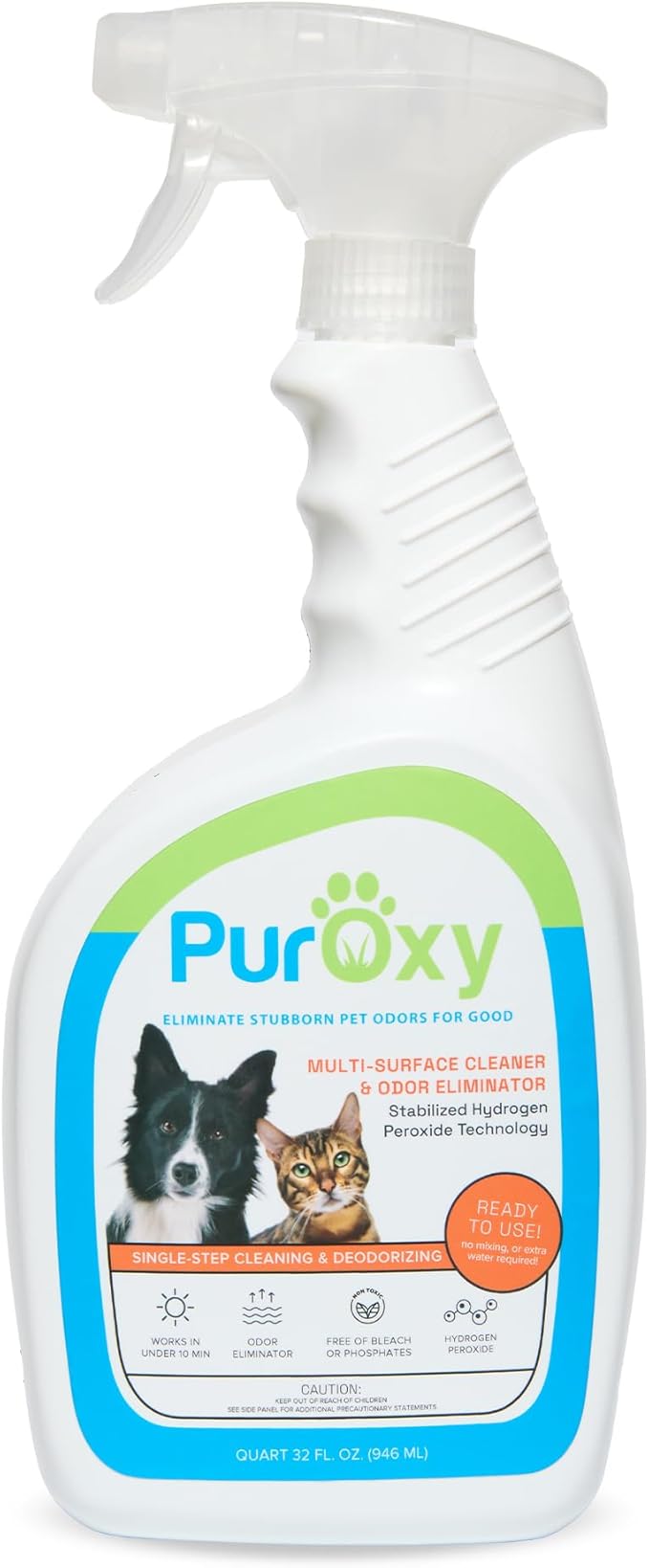 Pet Stain & Odor Eliminator 32oz Trigger Spray Bottle