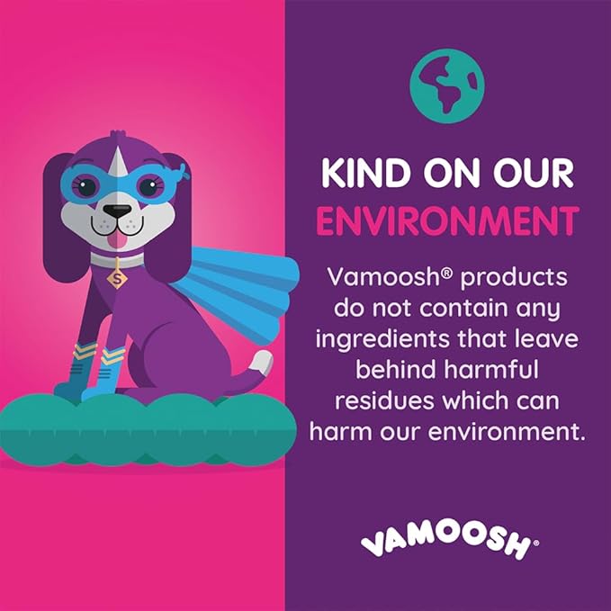 Vamoosh 6-in-1 Washing Machine Cleaner | Dissolves Pet Hair | Prevents Blockage | Grapefruit Scent | Removes Limescale | Deep Clean | Eliminates Odor | Made in the UK | 150g (Pack of 2)