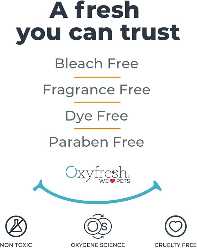 Oxyfresh Premium Crate & Cage Cleaner – Professional Dog Crate & Small Animal & Bird Cage Odor Eliminator – Quickly Cleans, Removes Poop & Deodorizes Pet Odors – Safe & Bleach Free