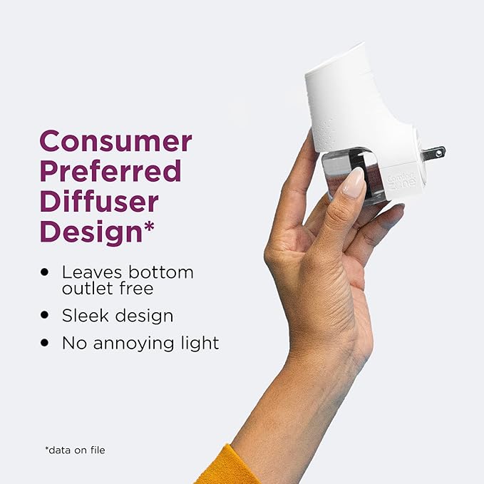 Comfort Zone 3 Pack Cat Calming Diffuser Refills; 30-Day Refills; Pheromones Help Cat Anxiety