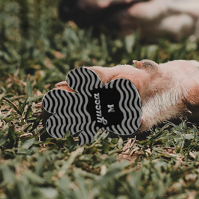 yucca Dog Anti Slip Paw Grips Traction Pads, Dog Paw Protector with Stronger Adhesive, Toe Grips for Dogs from Slipping on Hardwood Floors, Dog Shoes Booties Socks Replacement for Older Dogs