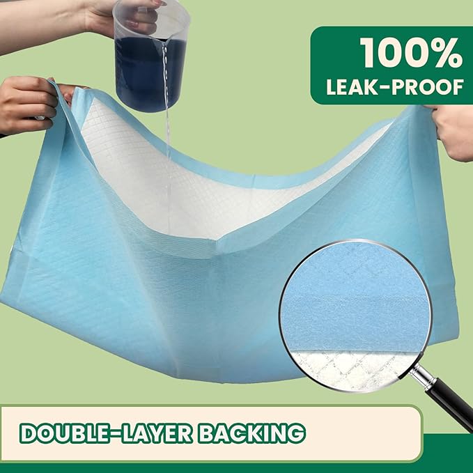 IMMCUTE Puppy Pads 30x28 Inches, 30 Count- Extra Large Super Absorbent Puppy Training Pads with Double Leak-Proof Layer | Thick Disposable Potty Pads for Dogs, Puppies & Pets | Odor Control, Quick Dry