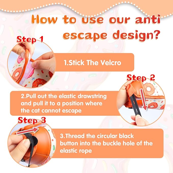 Cat Cone Collar Soft for Wound Healing, Foldable Neck Recovery Cone Anti Licking, Small Adjustable Surgery Cat Head Cone Alternative for Kittens(Size: S)