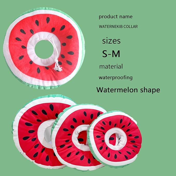 Cat Recovery Soft Collar, Waterproof Soft Recovery Collar. Anti-bite and Anti-Lick Wound Healing Safe Adjustable Elizabethan Collar.(M)