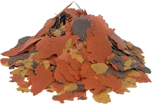 Aquatic Foods Inc. California Blackworm & Goldfish Mix Premium Flakes for Goldfish, Koi & Pond Fish, All Community Tropical Fish Also Pellet Mix, Wafer Mix Included…1-lb 2oz