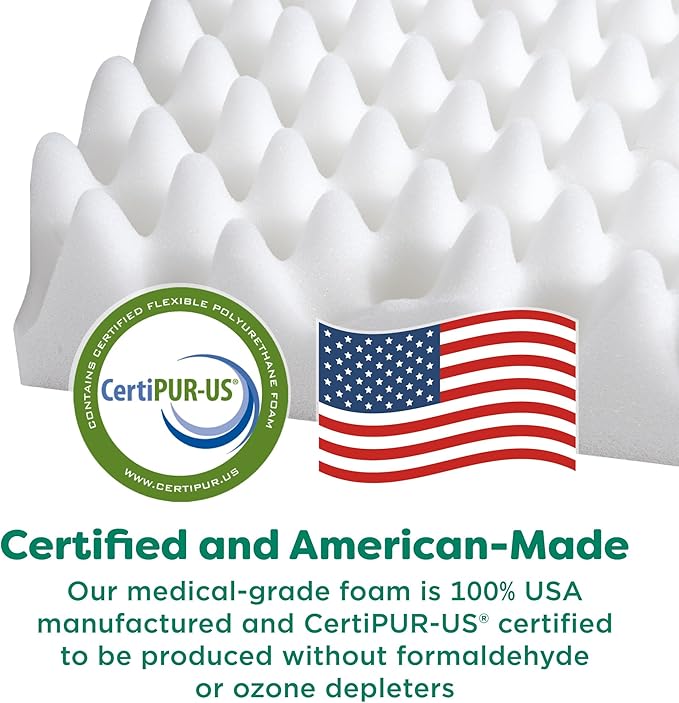 FurHaven Cooling Dog Bed – Large Foam Mattress for Joint Pain Relief, Waterproof Liner, Removable Washable Cover, Durable for Outdoor Use, Deluxe Grid Indoor/Outdoor Bed – Red, Large