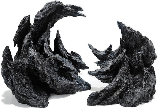 Fish Tank Decor Rocks.Aquarium Decoration Model.Easy Superior Aquascape (Perched Canyon-15inch)