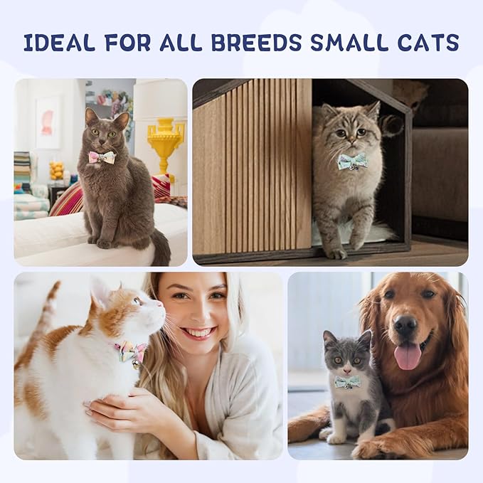 Cat Cone Collar Soft, Adjustable Protective Cats Neck Recovery Cones After Surgery