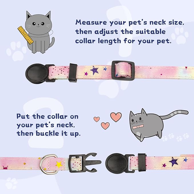 Cat Cone Collar Soft, Adjustable Protective Cats Neck Recovery Cones After Surgery