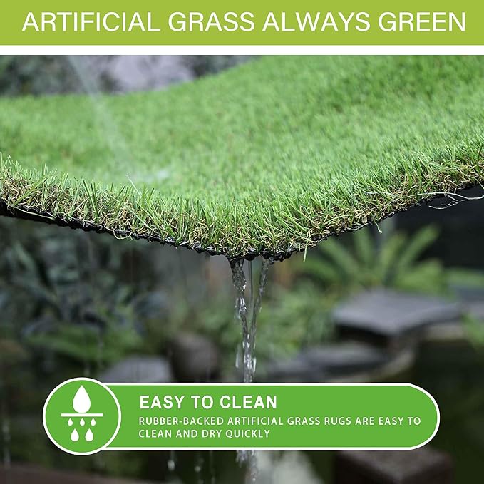 Dogs Grass for Potty Training, Artificial Grass for Dogs Puppy Fake Grass Pads 3×5ft Large Supplies Pets Litter Rugs for Puppy Training