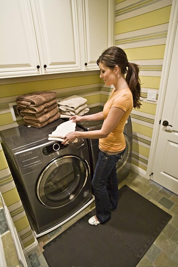 Norsk Sport Multi-Purpose Reversible Foam Mats - EVA Foam Interlocking Tiles